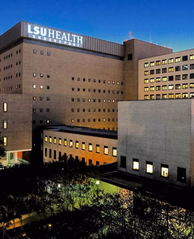 Ochsner LSU Health Shreveport academic medical center building